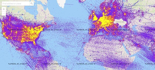 Electropollution Map 2004